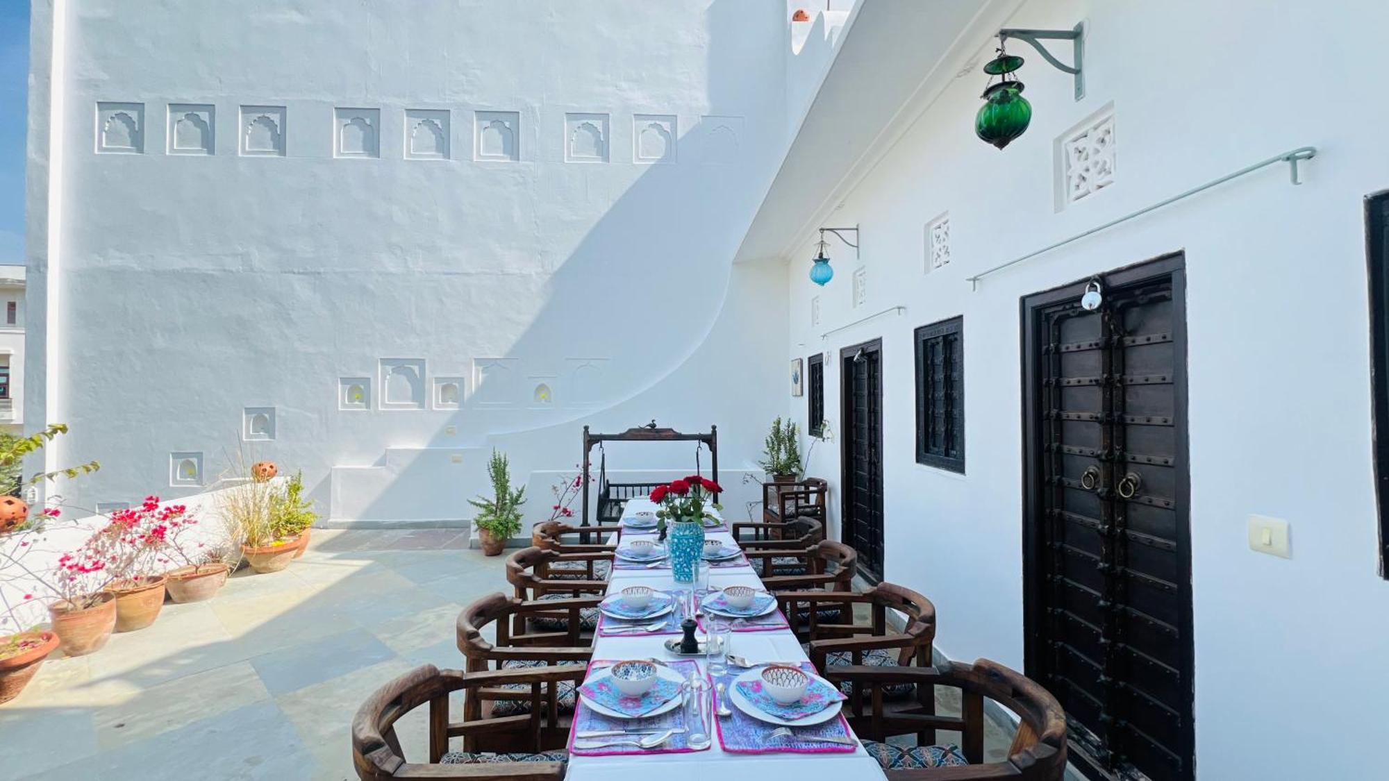 Mosaics Guest House ชัยปุระ ภายนอก รูปภาพ